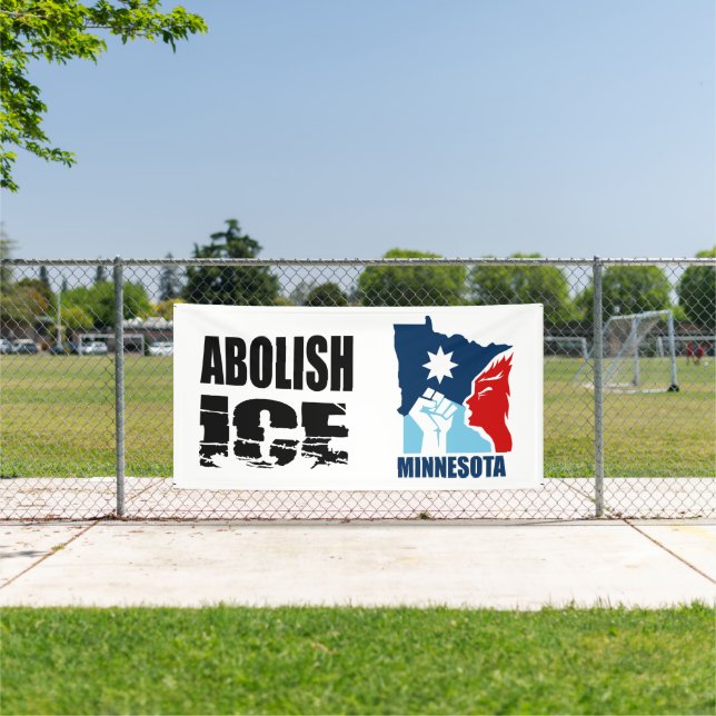 Lona Abolir ICE (in situ)