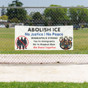 Lona Abolir ICE Recuperar la Compasión y la Empatía