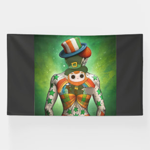Lona Abraza el Espíritu de Irlanda Día de San Patricio