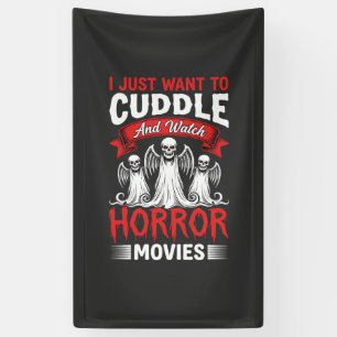 Lona Abraza y Mira Películas de Terror Esqueleto Hallow