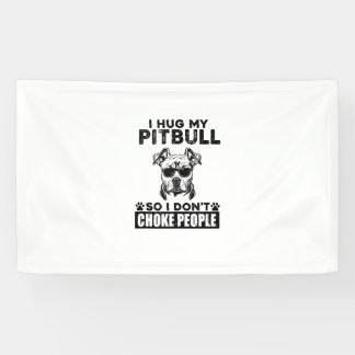 Lona Abrazo mi Pitbull Para No Ahogar A La Gente Perro 