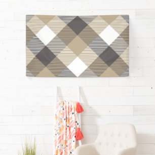 Lona Abstracción cuadrada geométrica 2