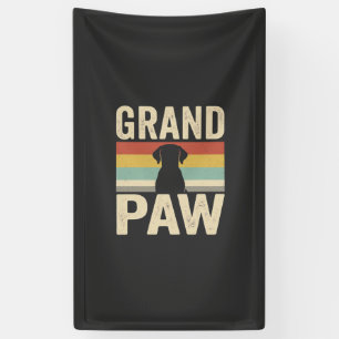 Lona Abuelo Pata Perro Vintage Retro