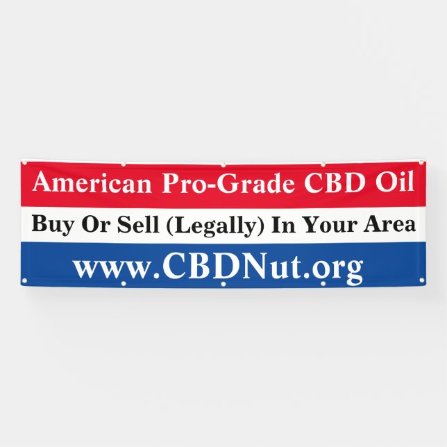 Lona Aceite del CBD americano pro-grado (Horizontal)