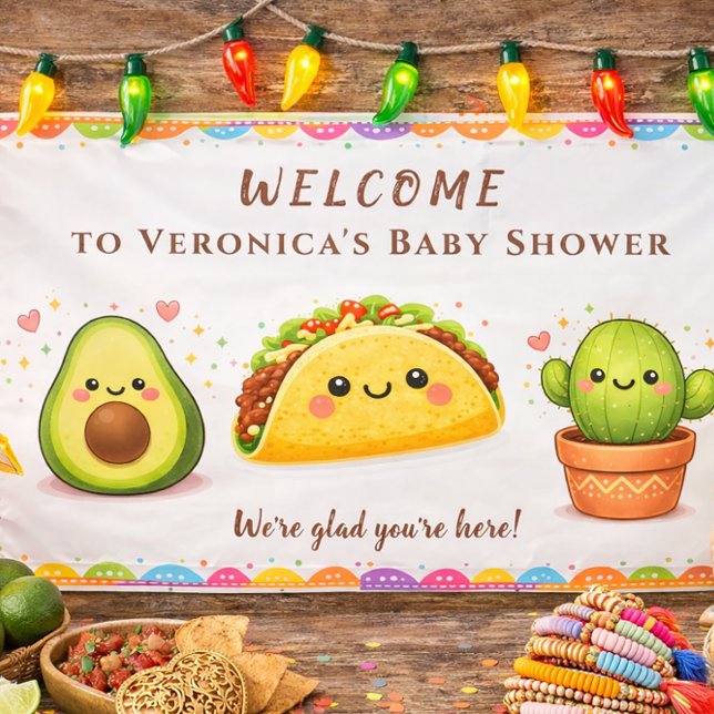 Lona aco bout a Baby Shower Welcome Poster Banner (Subido por el creador)