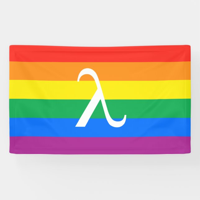 Lona Activismo del Orgullo Gay (Horizontal)