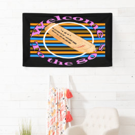 Lona Admitir un billete a los 80