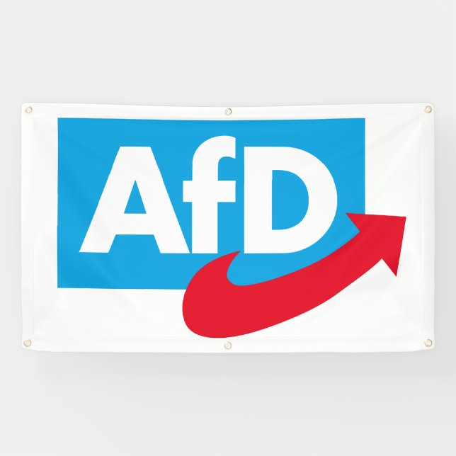 Lona AfD: Alternativa para Deutschland (Horizontal)