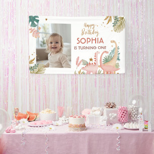 Lona Agradable Dino Rosa