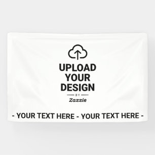 Lona Agrega tu diseño con mensaje personalizado