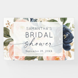 Lona Agua Floral Rosa Ducha Botánica Bridal