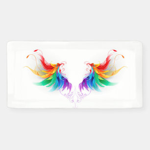 Lona Alas del arco iris fluidas