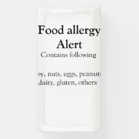 Alerta de alergia al alimento añadir nombre de los