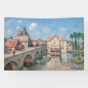 Lona Alfred Sisley - El Puente de Moret