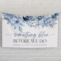 Algo Azul Antes De Hacer Duchas Parejas Florales