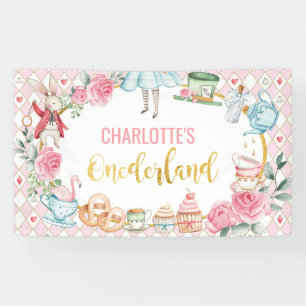 Lona Alicia rosa en el primer cumpleaños de Australia