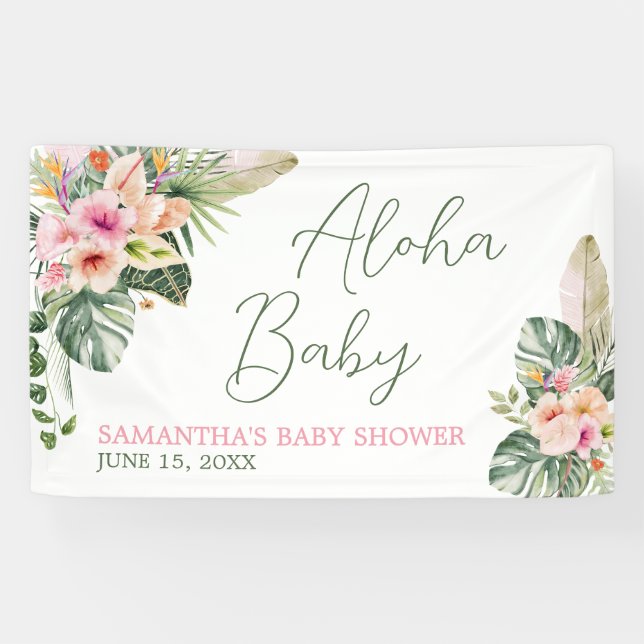 Lona Aloha Baby Shower (Horizontal)