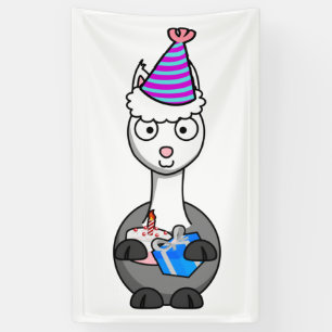 Lona alpaca de feliz cumpleaños