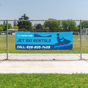 Lona Alquiler de motos de agua Banner personalizado