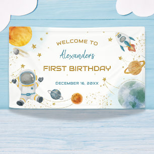 Lona Alrededor del Sol Espacio Primer Cumpleaños Bienve