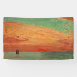 Lona Amanecer sobre el Mar Oriental (arte asiático) (Ta
