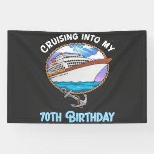 Lona Amante de los Cruceros Navegando hacia mis 70 años