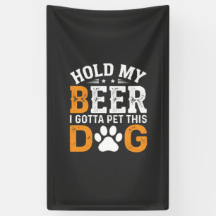Lona Amante de Perros Agárrame la Cerveza