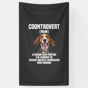 Lona Amante del Treeing Walker Coonhound Perro Coontrov