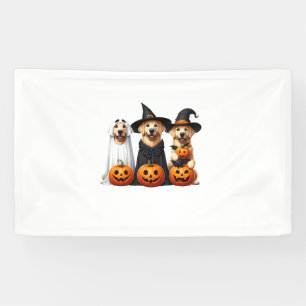 Lona Amantes del perro fantasma de Halloween