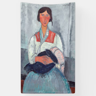 Lona Amedeo Modigliani - Gitana con bebé