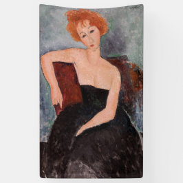Lona Amedeo Modigliani - Vestido nocturno Chica pelirro
