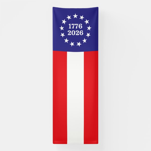 Lona América 250 Betsy Ross (Vertical)