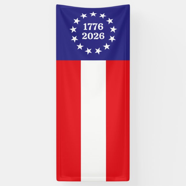 Lona América 250 Betsy Ross (Vertical)