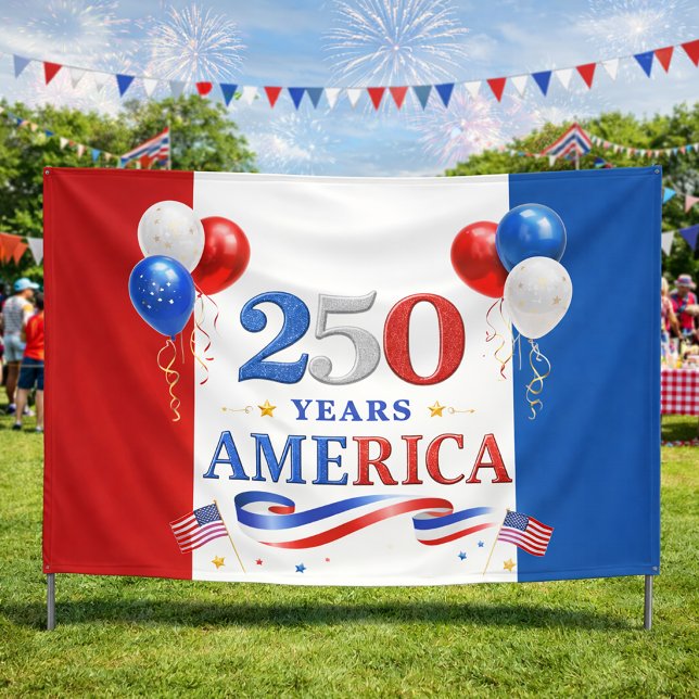 Lona America 250 Years Patriotic Anniversary  (Subido por el creador)
