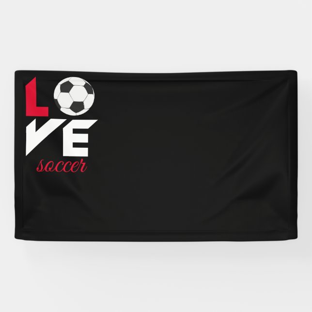 Lona Amo el fútbol (Horizontal)
