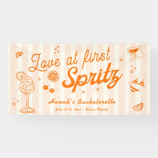 Lona Amor en la primera bienvenida de Spritz Bacheloret (Horizontal)