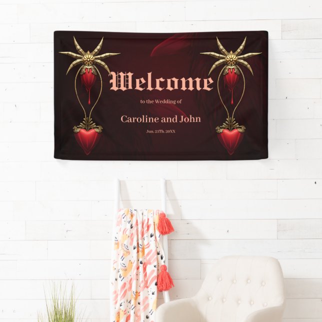 Lona Amor eterno en las sombras de la oscuridad, (In situ)