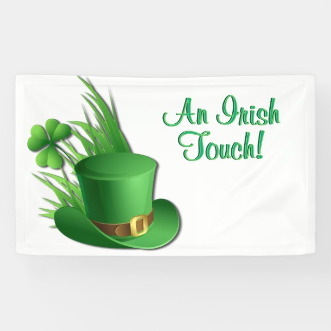 Lona An Irish Touch Leprechaun Clove Hat in Grass (Horizontal)