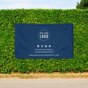 Lona Añadir el logotipo Personalizado de marketing en m
