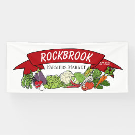 Lona Añadir hogar | Rótulos del mercado de agricultores