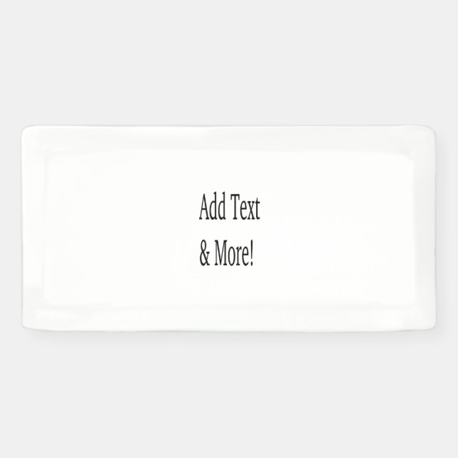 Lona ¡Añadir texto y más! Personalizar Su Propio Person (Horizontal)