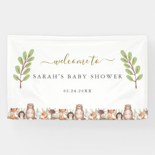 Lona Animales forestales de Woodland