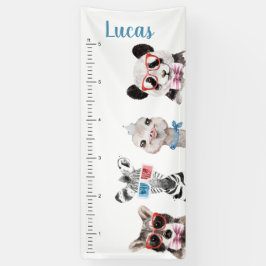 Lona Animales Salvajes Adorables | Banner de Gráfico de