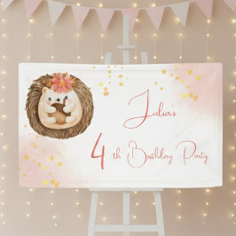 Lona Aniversario de la natalidad de los niños de la ere