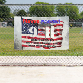 Lona Aniversario del 11 de septiembre