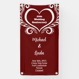 Lona Aniversario del Boda del Esteroom de la Decoración