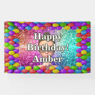 Lona Aniversario del Chica del estudiante Personalidad