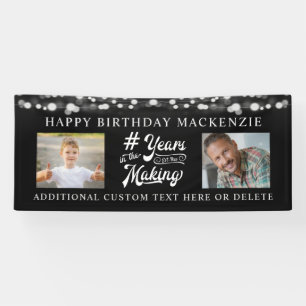 Lona AÑOS DE Fotos AURICULARES EN EL HECHO DE Negro