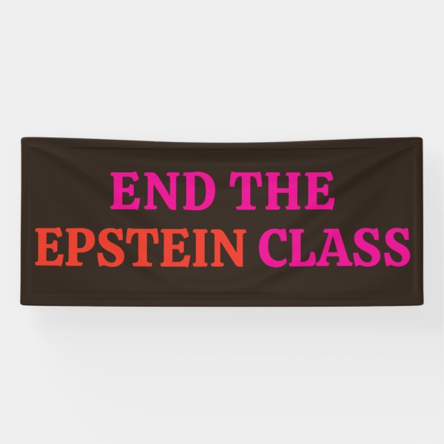 Lona Anti Jeffrey Epstein (Horizontal)