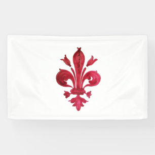 LONA ANTIGÜEDAD RED FLEUR DE LIS EN BLANCO HERMOSO